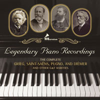 Legendary Piano Recordings CD cover